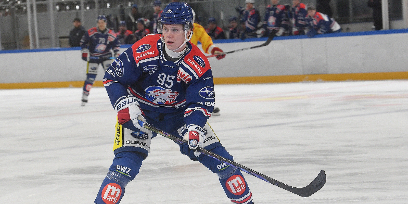 Der 20-jährige Daniel Olsson traf in den drei Spielen der vergangenen Woche gleich viermal. (Bild: zvg)