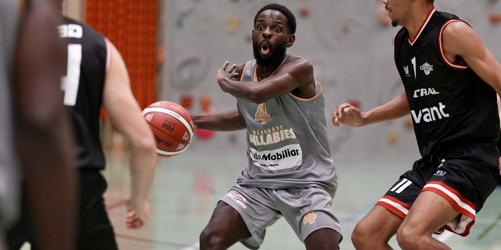 Captain Glody Mazeko steuerte gegen Bernex sieben Punkte, fünf Rebounds und vier Assists bei. (Bild: zvg)