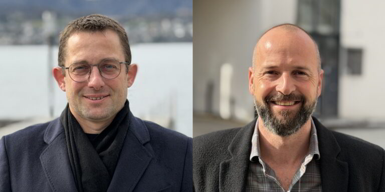 Manuel Häusermann, SVP und Lukas Henle, Die Mitte (Bilder: dwe)