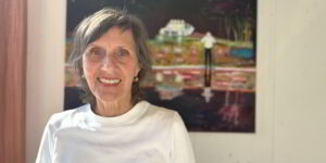 Malen, leben, therapieren: Bettina Nüscheler geniesst das Leben. (Bild: dwe)