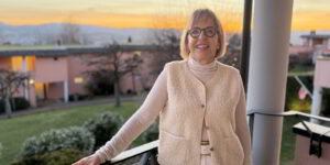 Fest verwurzelt in Küsnacht: Nora Bühlmann lebt wieder in Küsnacht, arbeitet aber in Erlenbach. (Bild: dwe)
