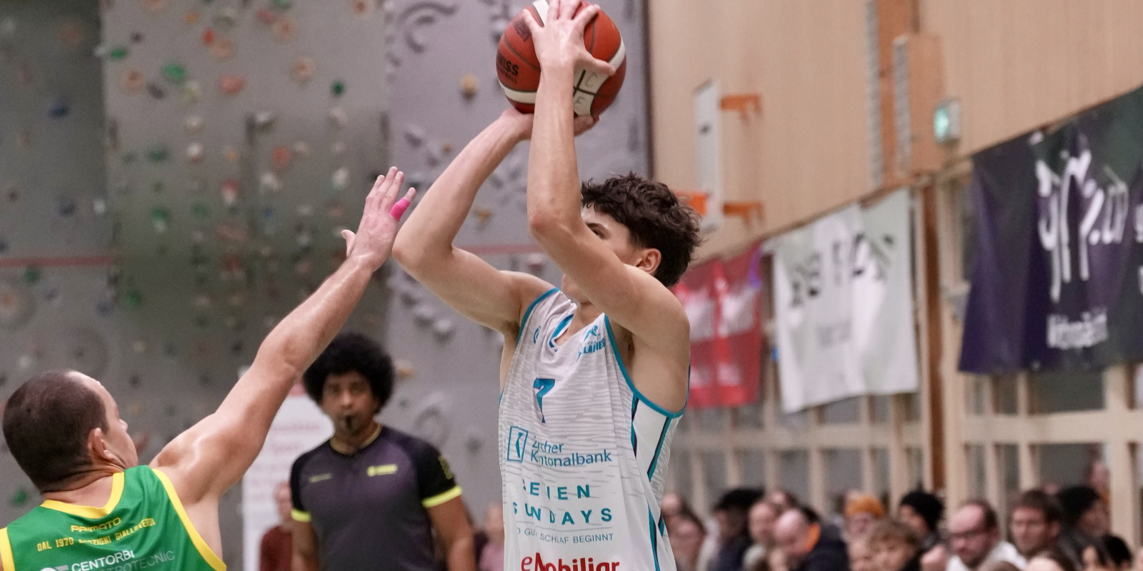 Maurice Barnard erwischte mit 25 Punkten, davon 6 Dreipunktwürfe, einen «Sahnetag». (Bild: zvg)