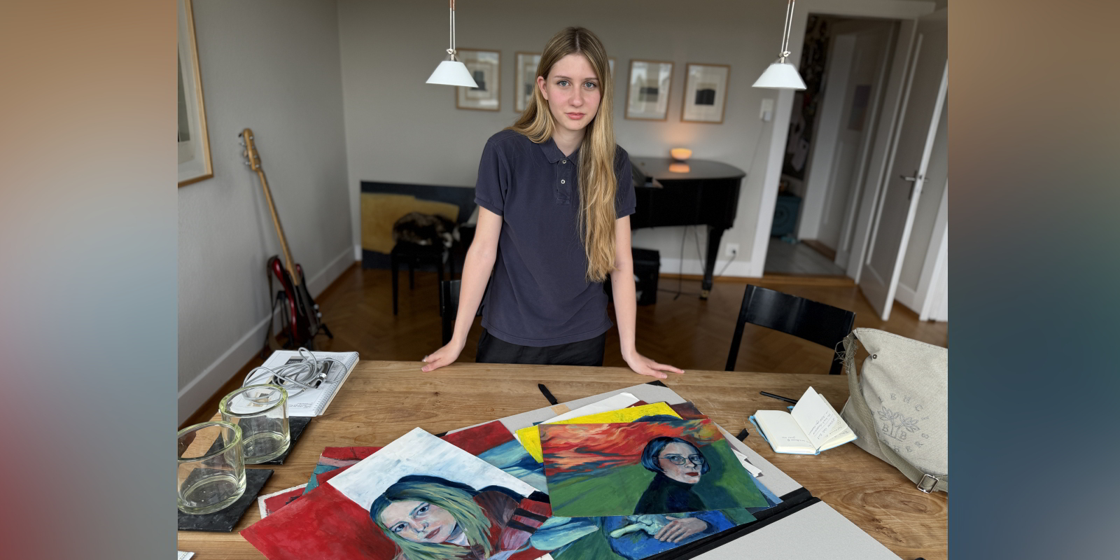 Ausgezeichnet: Eva Weisstanner begeistert Fachleute mit ihren Porträtbildern. (Bild: dwe)